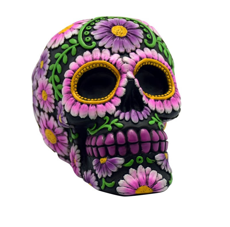 Black/Pink Sugar Skull Bank