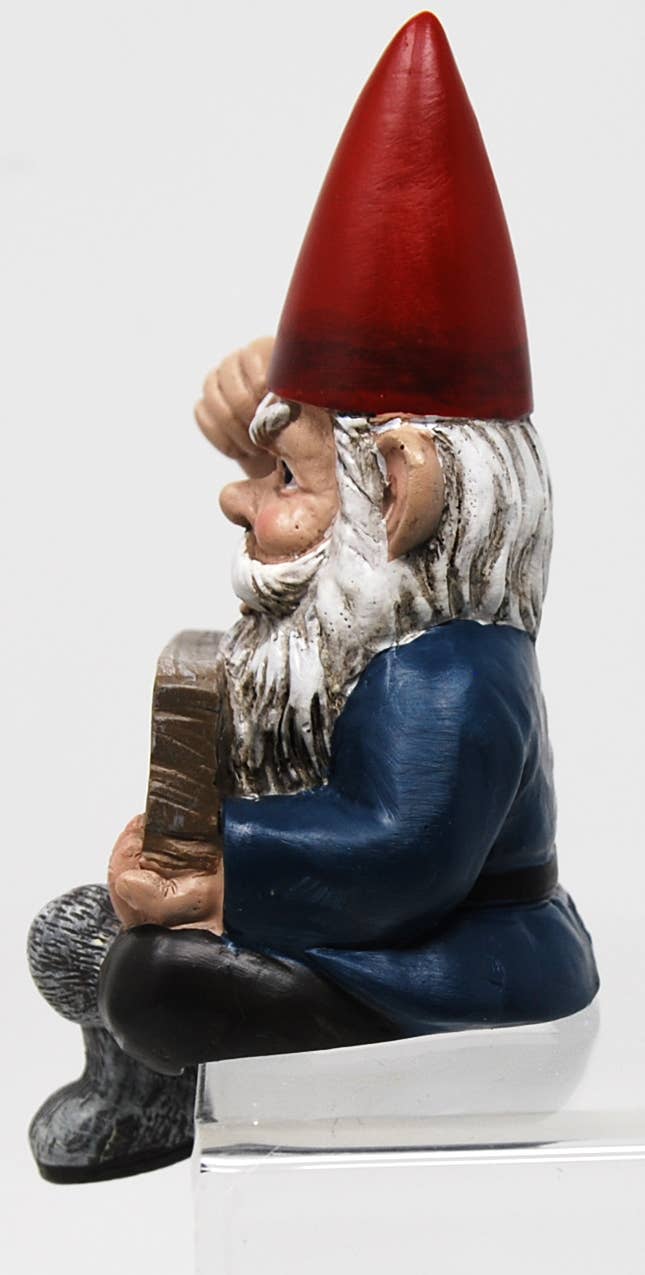 Go Away (Gnome Shelf Sitter) 6"H