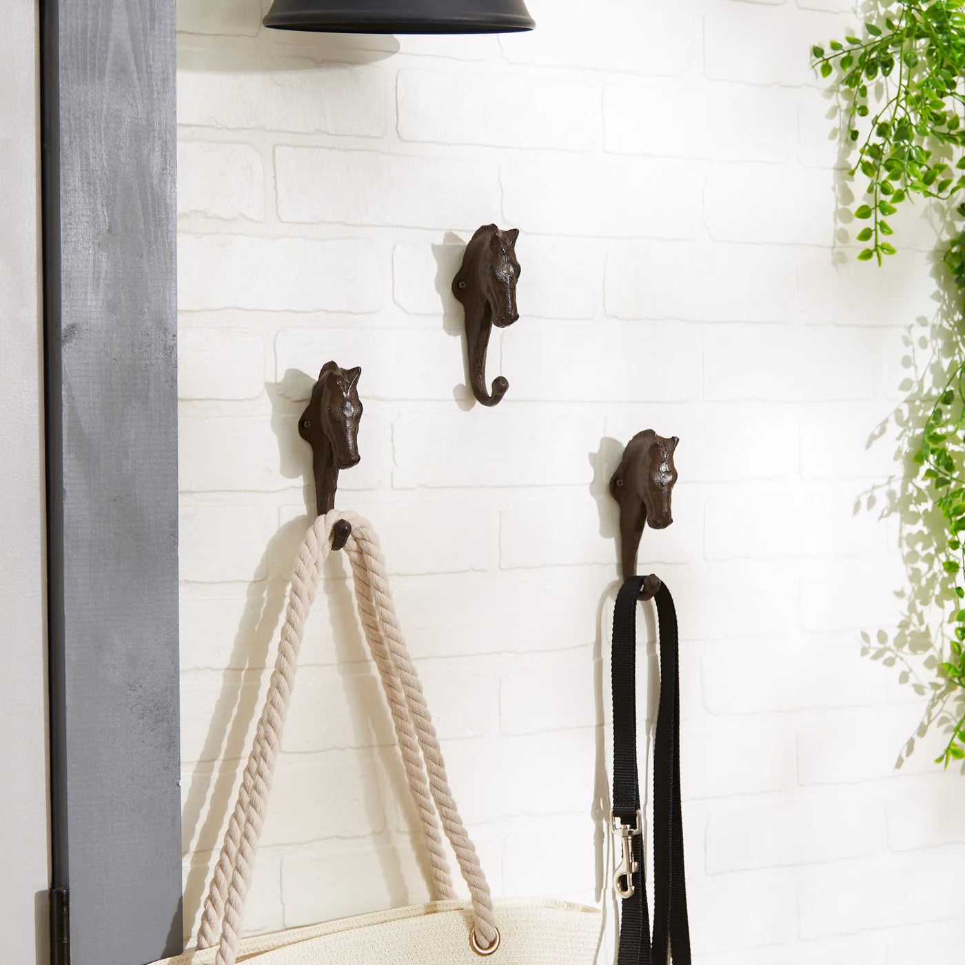 HORSE WALL HOOK SET/3