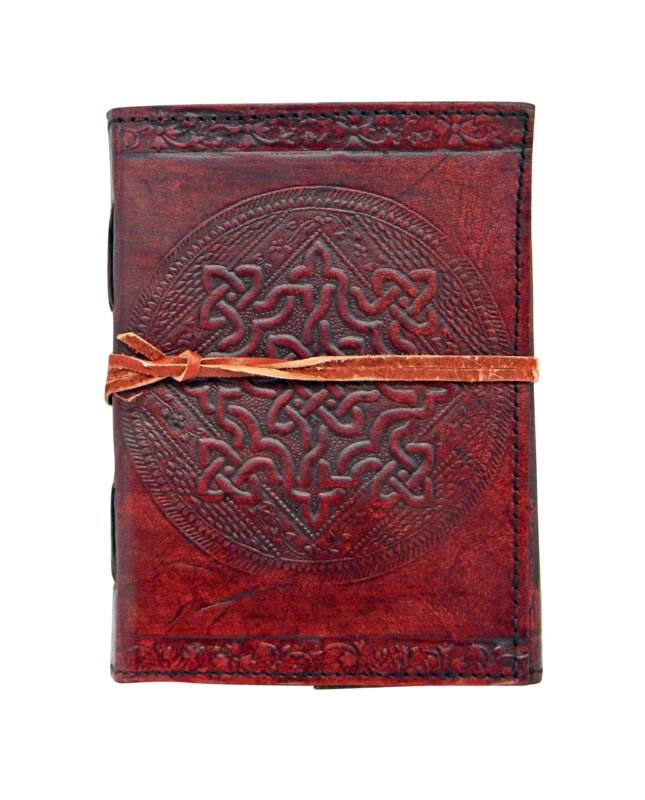 Celtic Knot Leather Journal