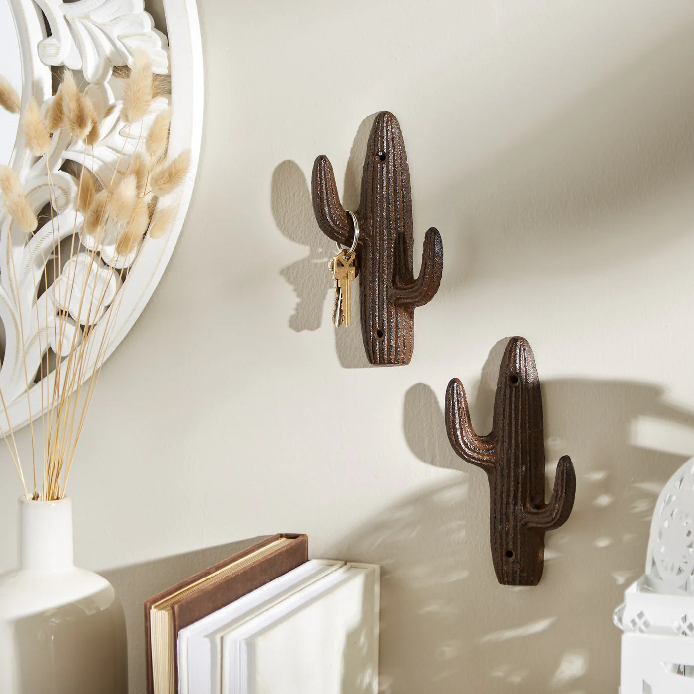 CACTUS WALL HOOK SET/2