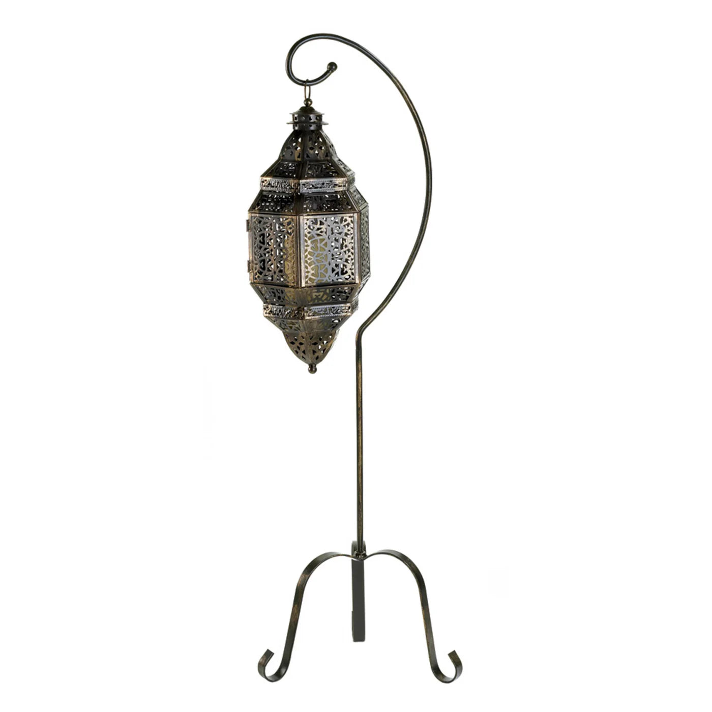 MOROCCAN CANDLE LANTERN STAND