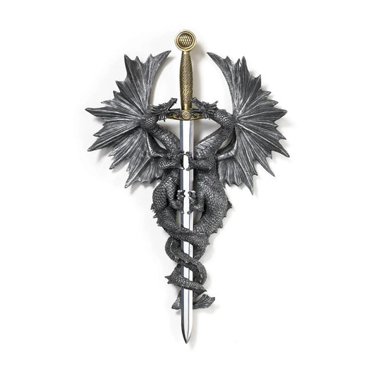 DRAGON DAGGER WALL PLAQUE