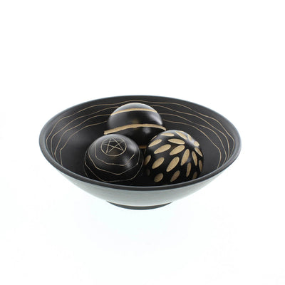 ARTISAN DECO BOWL AND BALLS