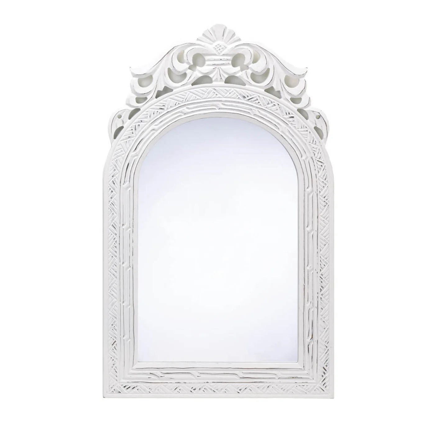 ARCHED-TOP WALL MIRROR