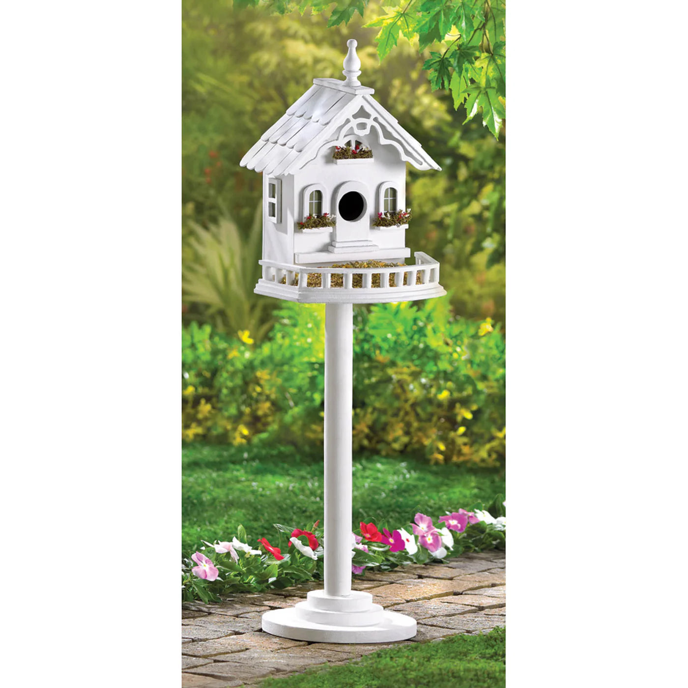 FREESTANDING VICTORIAN BIRDHOUSE