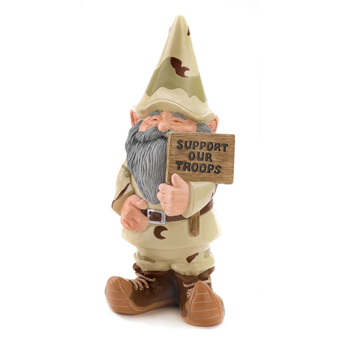 SUPPORT OUR TROOPS GNOME