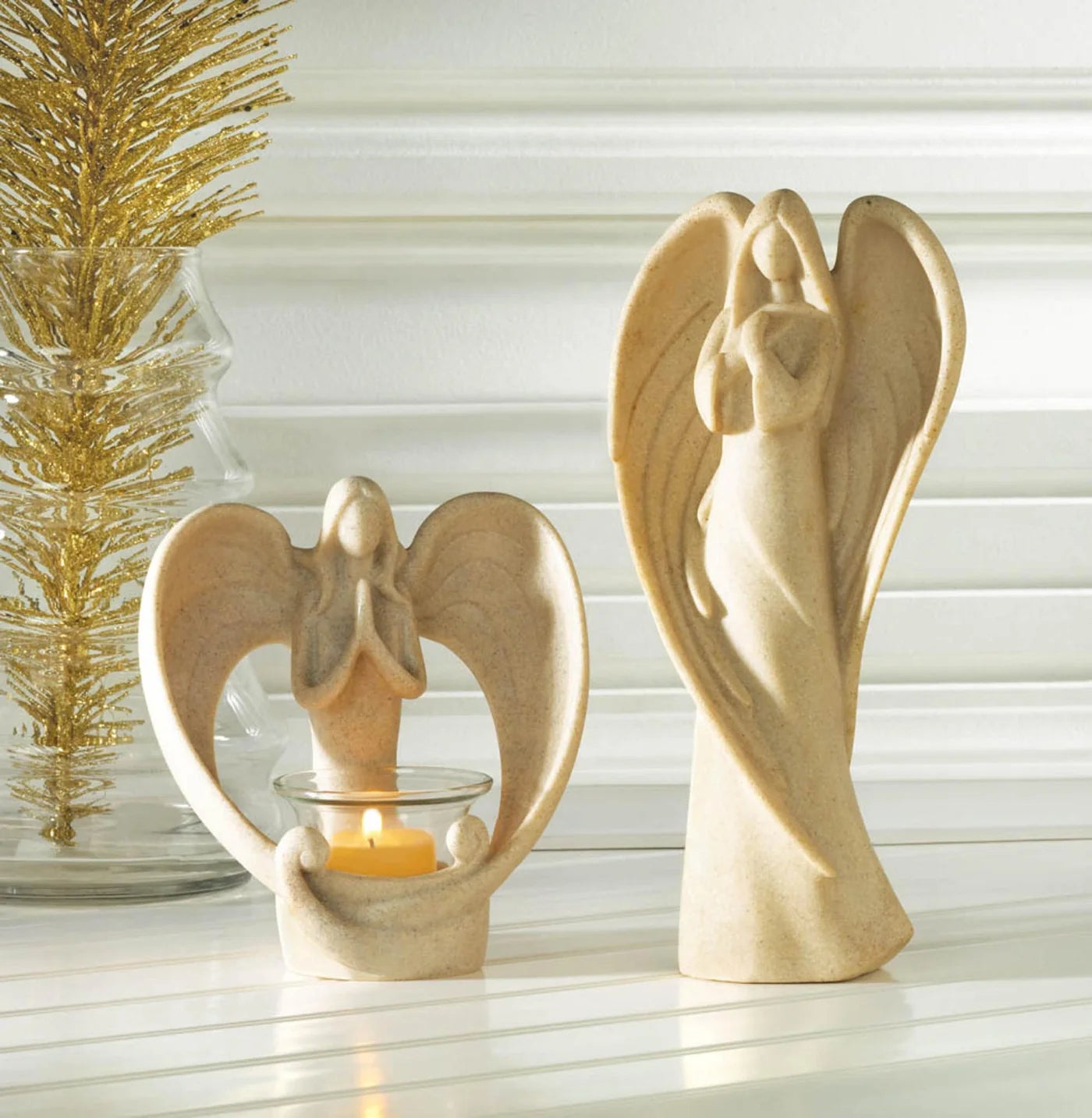 DESERT ANGEL CANDLEHOLDER