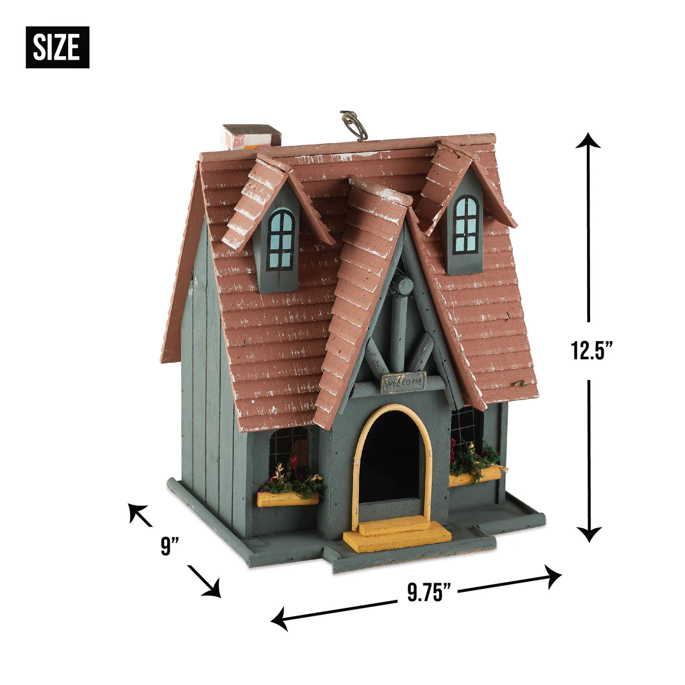 STORYBOOK COTTAGE BIRDHOUSE