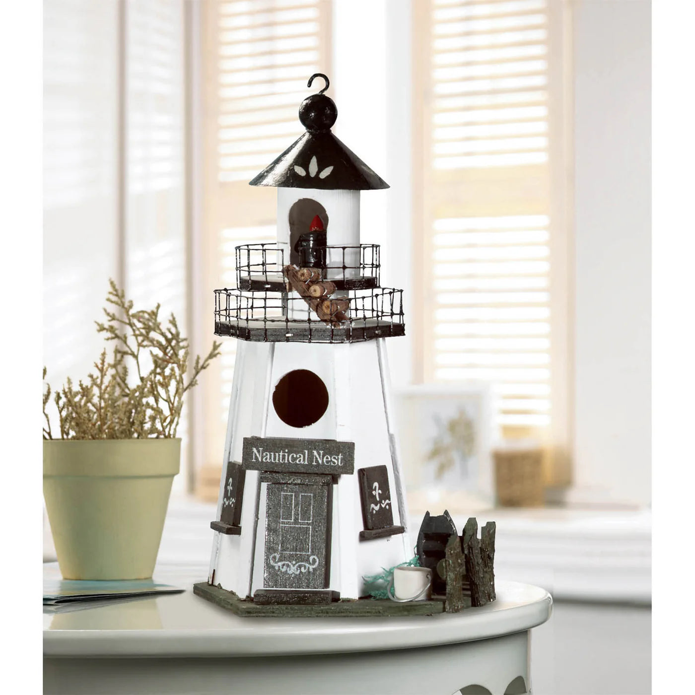 NAUTICAL NEST BIRDHOUSE