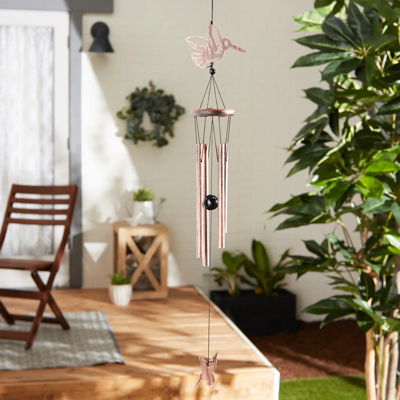 HUMMINGBIRD WIND CHIMES