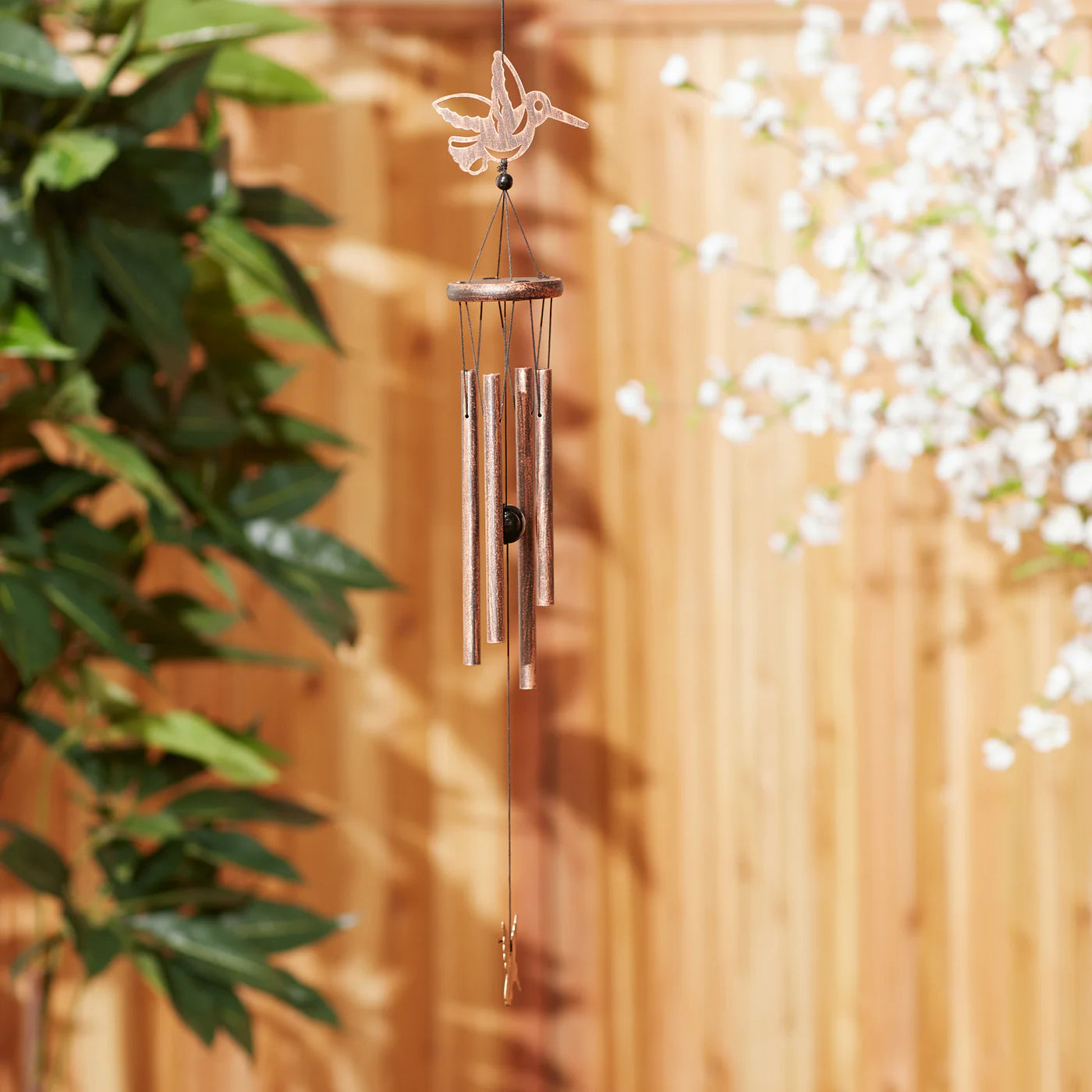 HUMMINGBIRD WIND CHIMES