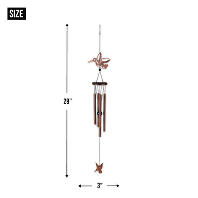 HUMMINGBIRD WIND CHIMES