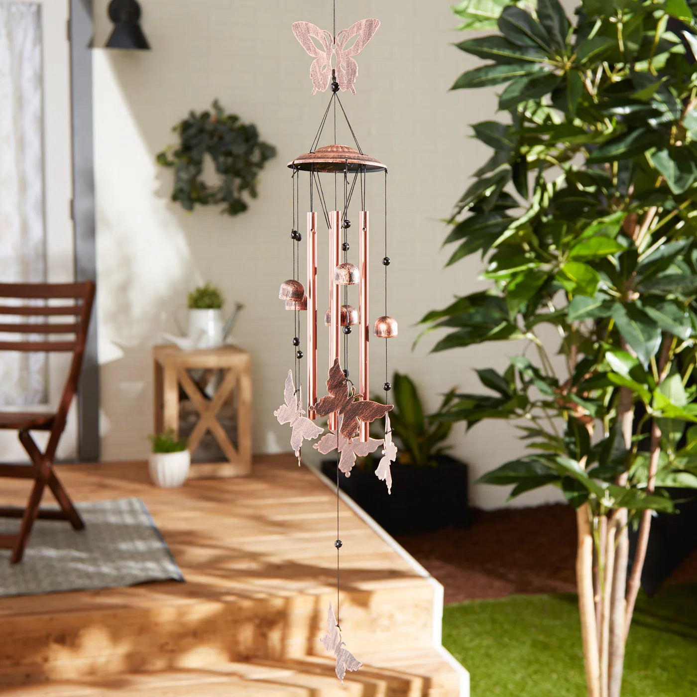 FLUTTERING BUTTERFLIES WIND CHIMES