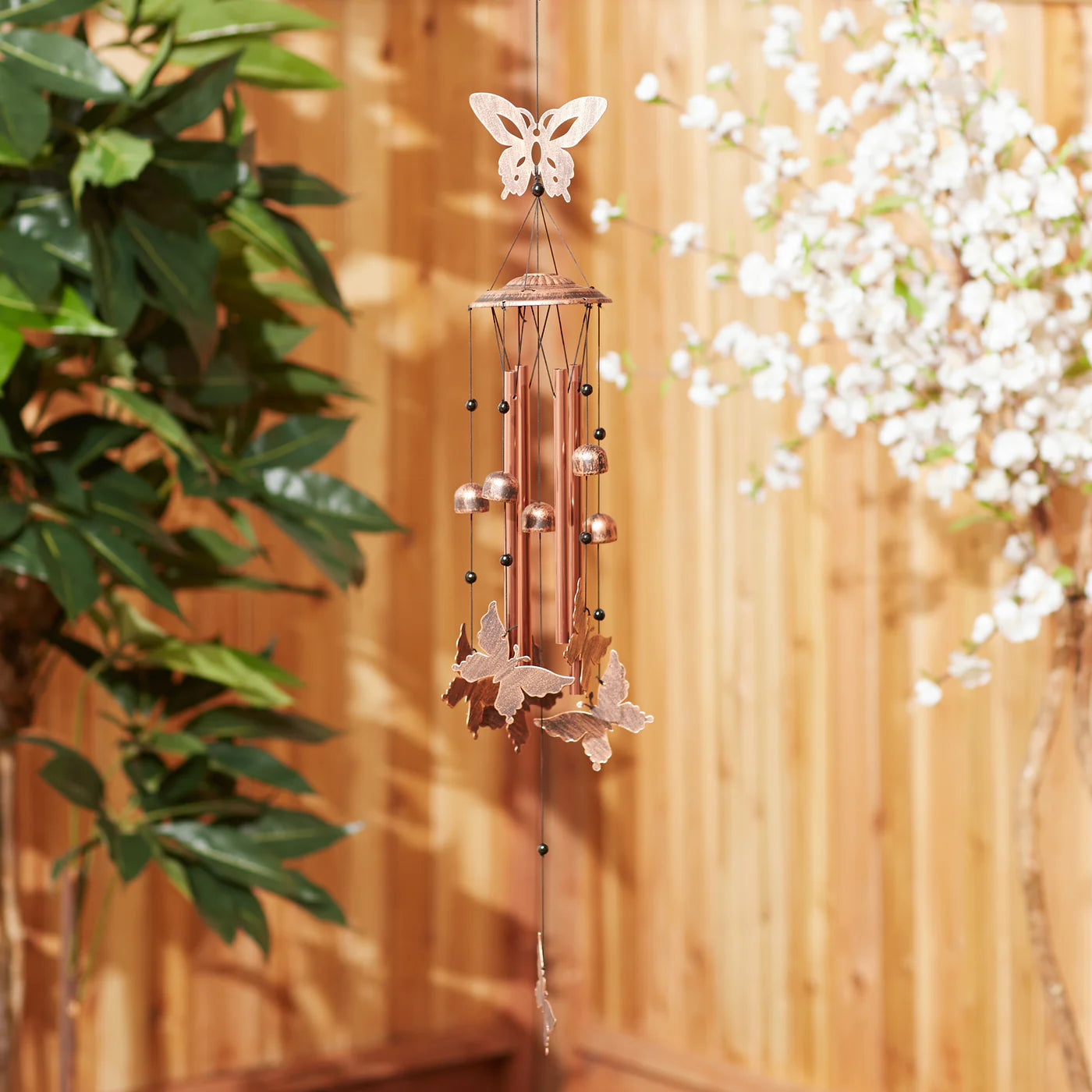 FLUTTERING BUTTERFLIES WIND CHIMES