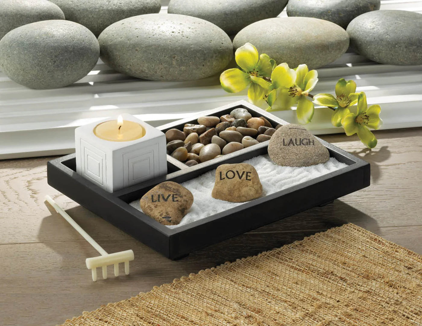 LIVE LOVE LAUGH ZEN GARDEN