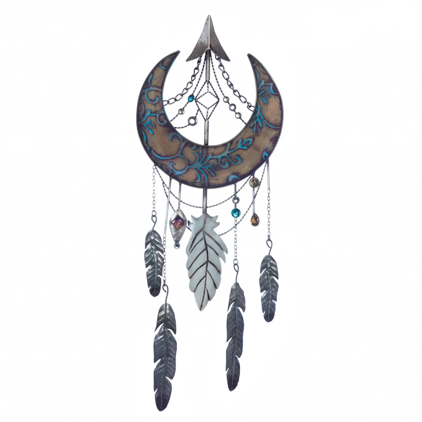 CRESCENT MOON DREAMCATCHER WALL DECOR