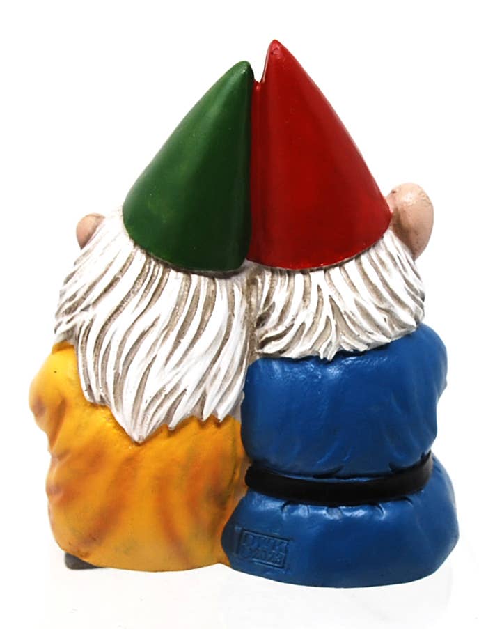 Just You & I (Gnome Couple Shelf Sitter) 6"T