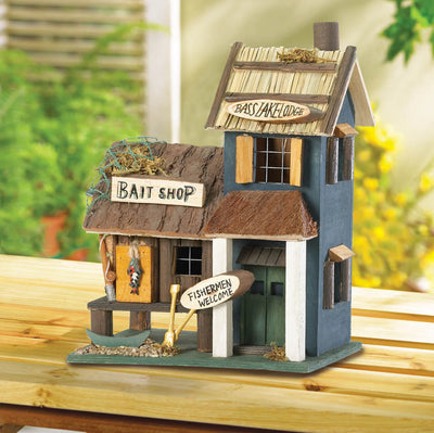 Bass Lake Lodge Bird House | Perfect for Bird Lovers