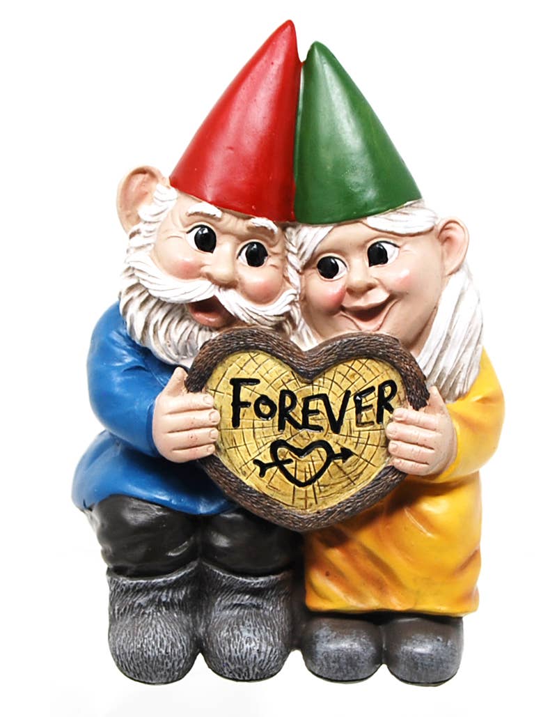 Just You & I (Gnome Couple Shelf Sitter) 6"T