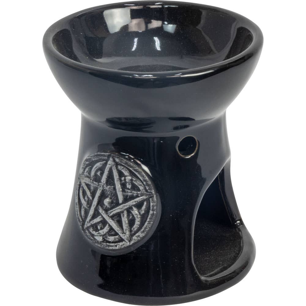 Ceramic Oil Burner - Pentacle (Each)