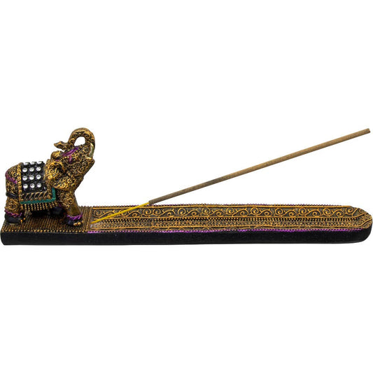 Polyresin Incense Holder - Lucky Elephant (Each)