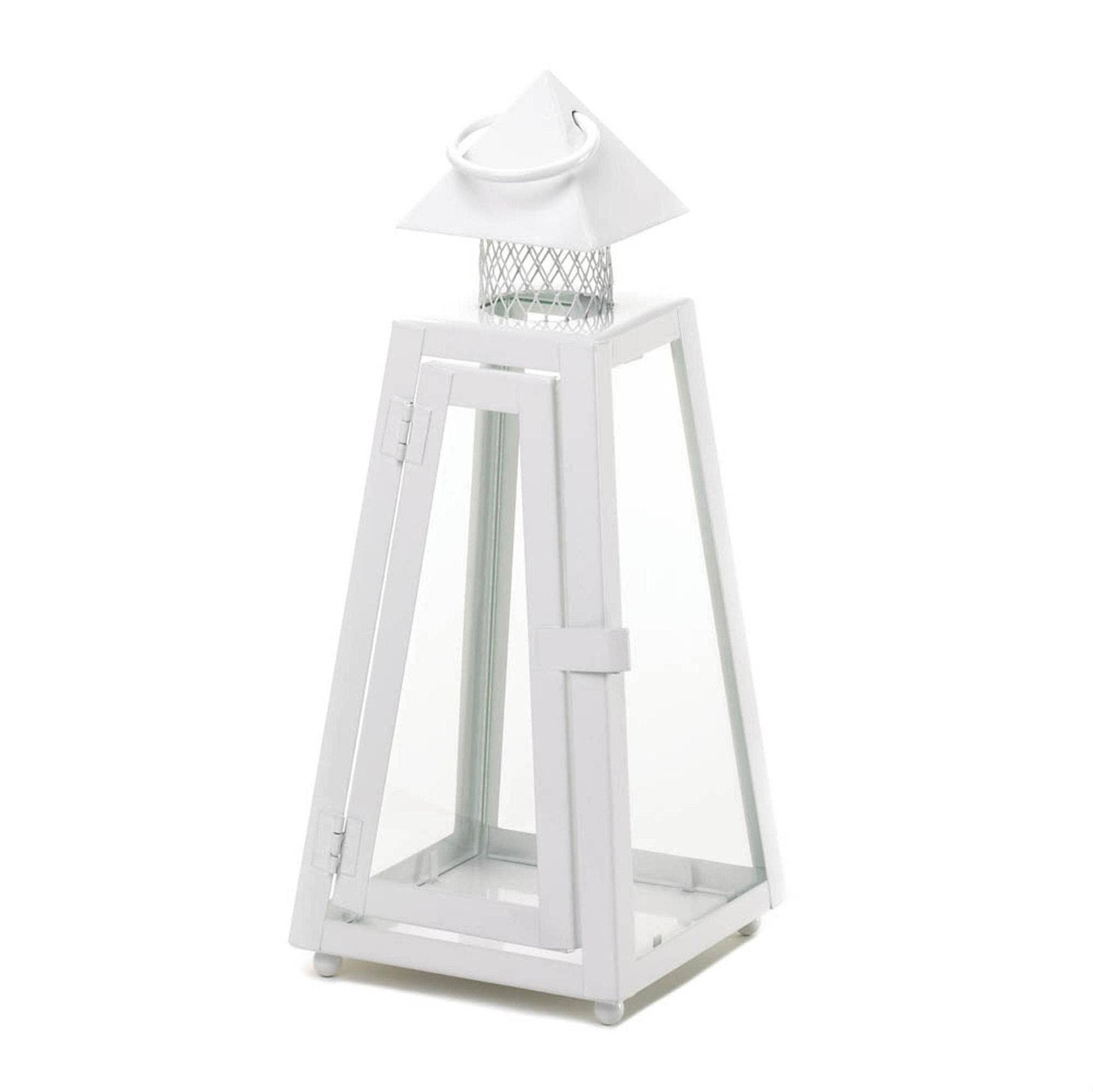 Summit White Candle Lantern