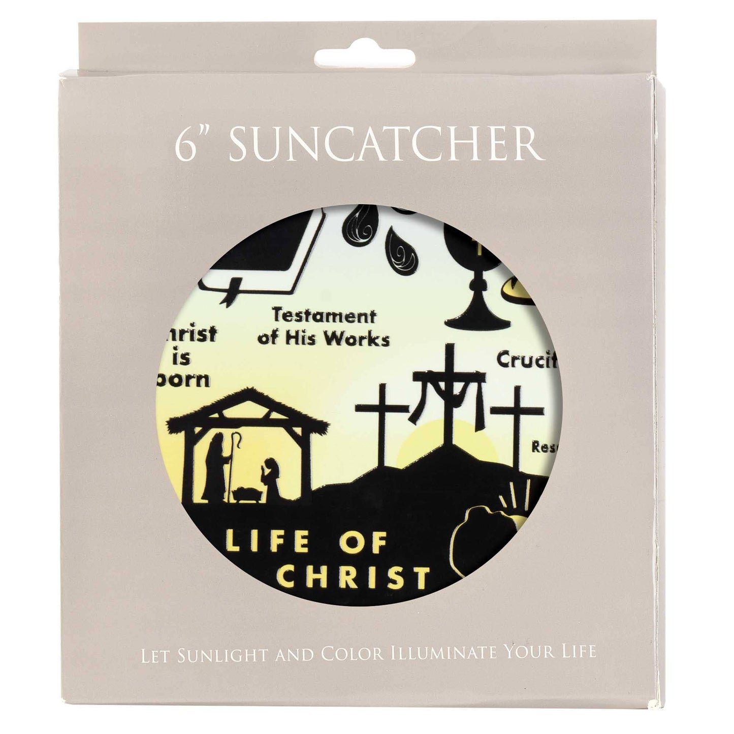 🍗Suncatcher Life Of Christ 6in