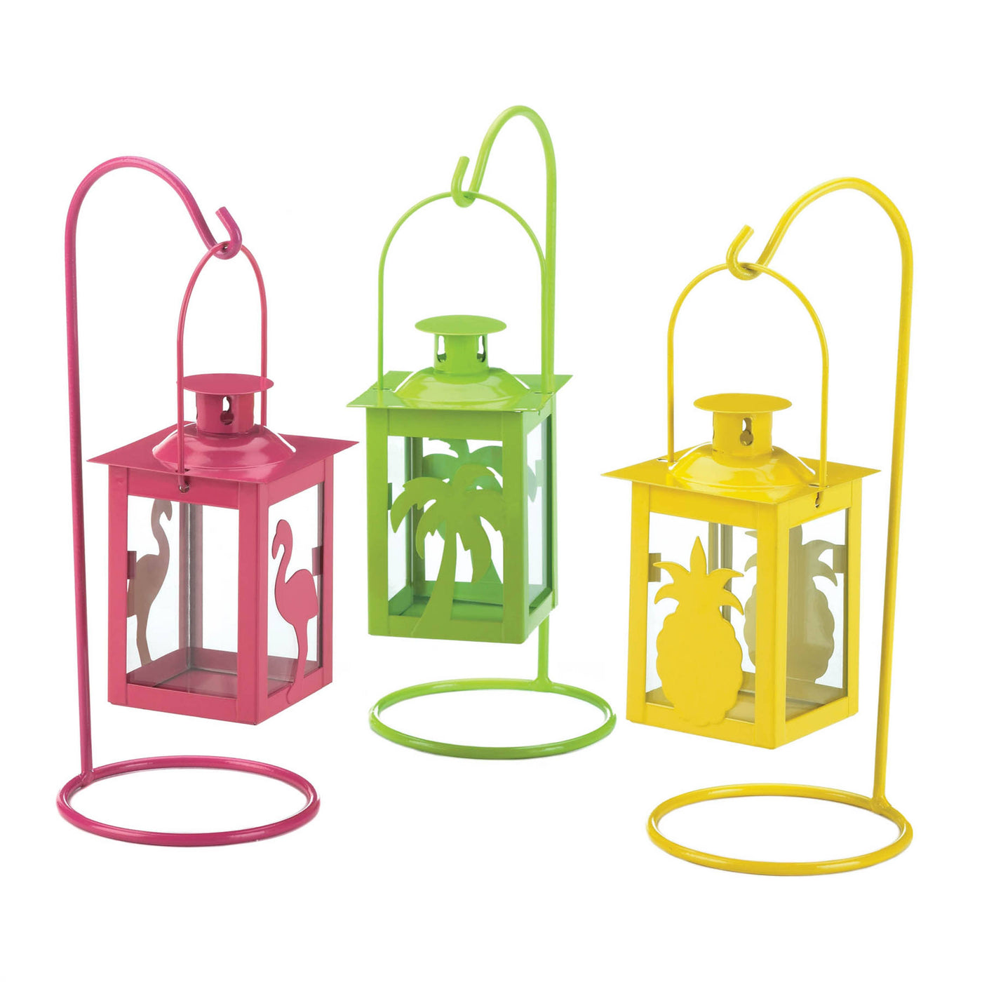 3 of Set Tropical Mini Lanterns