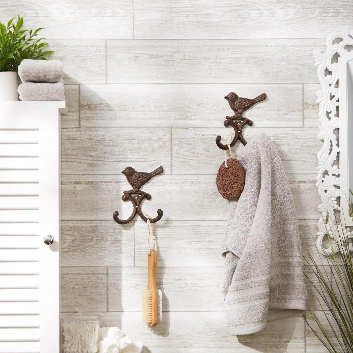 BIRD WALL HOOK SET/2