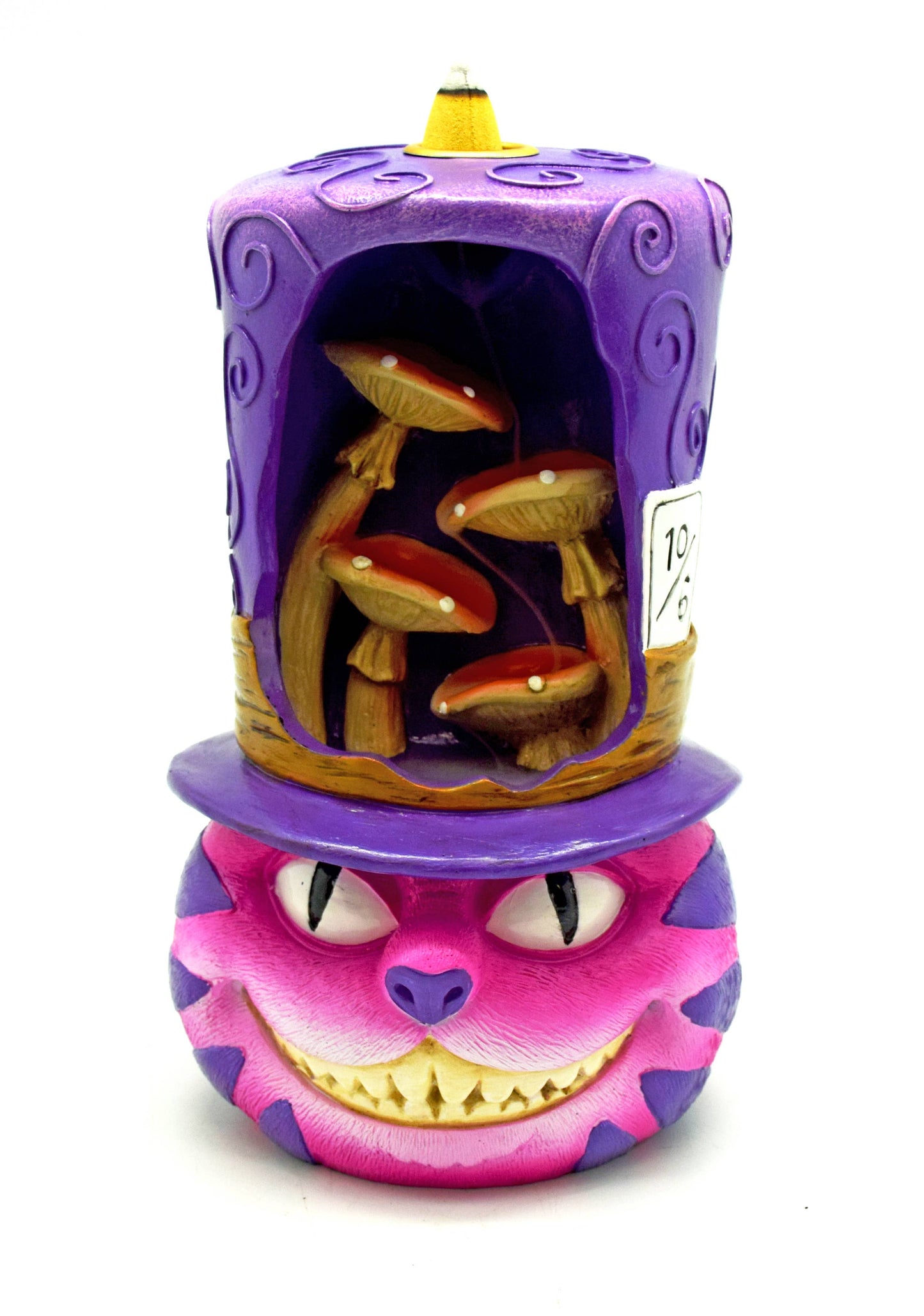 Cheshire Cat Back Flow Incense Burner